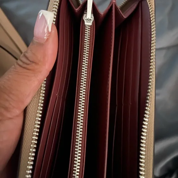 Coach Beige Leather Tote and Wallet Set - Picture 10 of 10